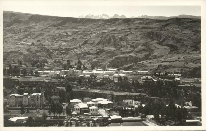 bolivia, LA PAZ, Panorama (1930s) RPPC