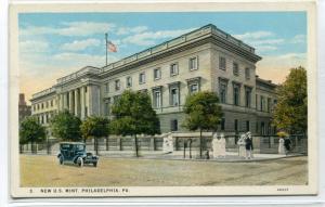 US Mint Philadelphia Pennsylvania 1920s postcard