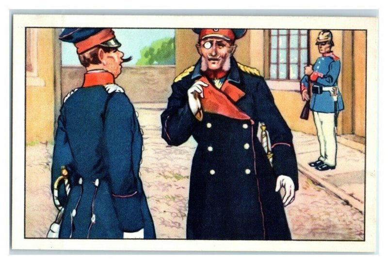 What are You? You are Not Shaved Famous Anecdotes Echte Wagner German Trade Card