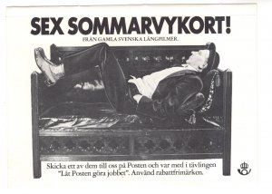 SEX Sommarvykort, Man on Couch, Sweden Film Actor