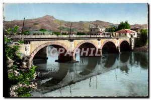 Modern Postcard Frontiere Franco Spanish Hendaye