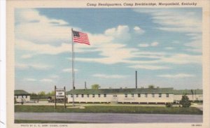 Kentucky Morganfield Camp Headquarters Camp Breckenridge Curteich