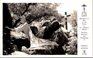 RPPC Agony In The Garden Way of the Cross St. Joseph's Shrine Yarnell, Arizona