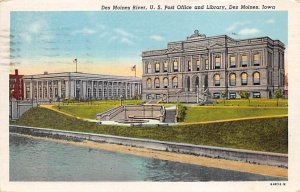 Des Moines River US Post Office and Library Des Moines, IA