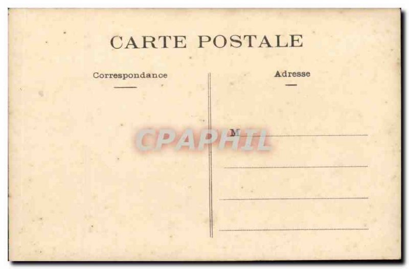 St Florent Old Postcard Old column and & # 39eglise