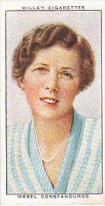 Wills Cigarette Card Radio Celebrities No 29 Mabel Constanduros