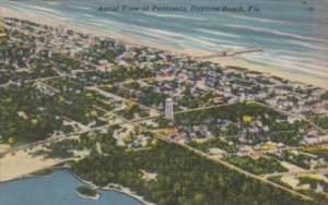 Florida Daytona Aerial View Of The Peninsula