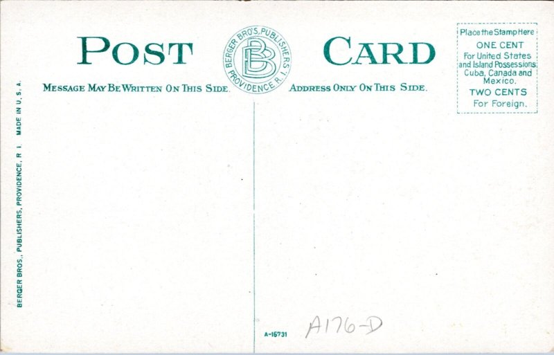 Postcard RI Newport - Cornelius Vanderbilt's Residence