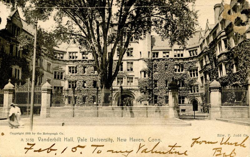 CT - New Haven - Yale University. Vanderbilt Hall