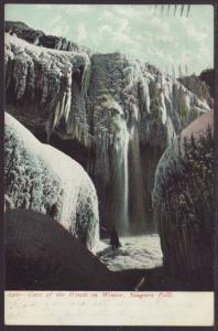 Cave of the Winds in Winter,Niagara Falls,NY Postcard