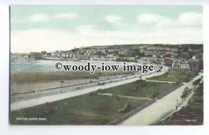 tq0503 - Somerset - View along Long Shoreline of  Weston-super-Mare - Postcard