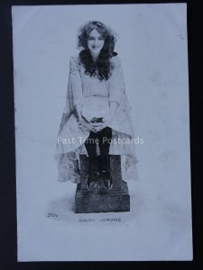 Stage & Theatre Actress DAISY JEROME c1904 Postcard by Elite - Smart Novels