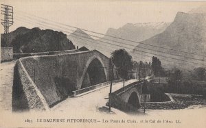 Le Dauphine Pittoresque Les Ponts de Claix et le Col de l´Arc French Postcard