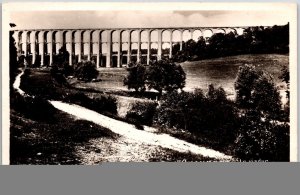 Chaumont Le Viaduc Et La Vallee De La Suize France ~ Bridge Postcard