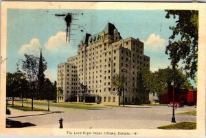 Postcard HOTEL SCENE Ottawa Ontario ON AK5395