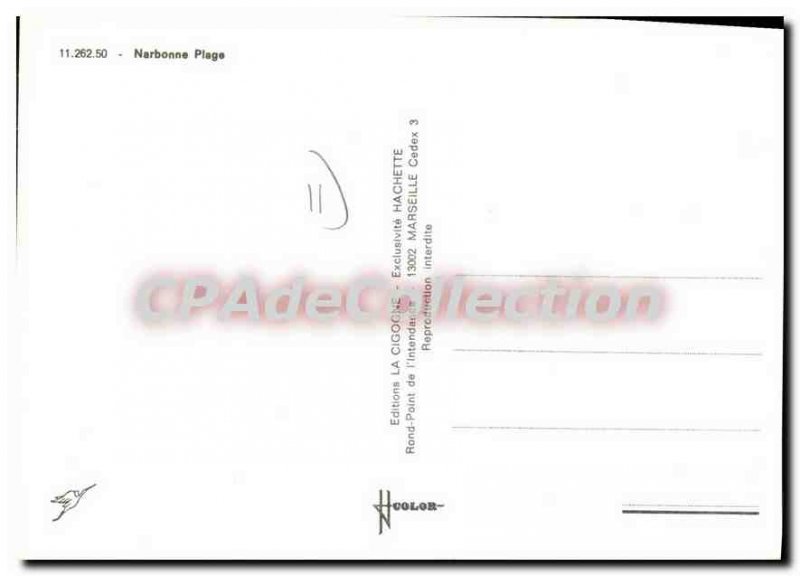 Old Postcard Narbonne