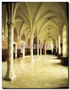 Modern Postcard Chateau Royal d'Amboise Indre et Loire the Hall of century XV...