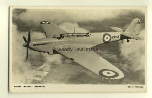 ac861 - Aircraft - Fairey Battle Bomber - postcard