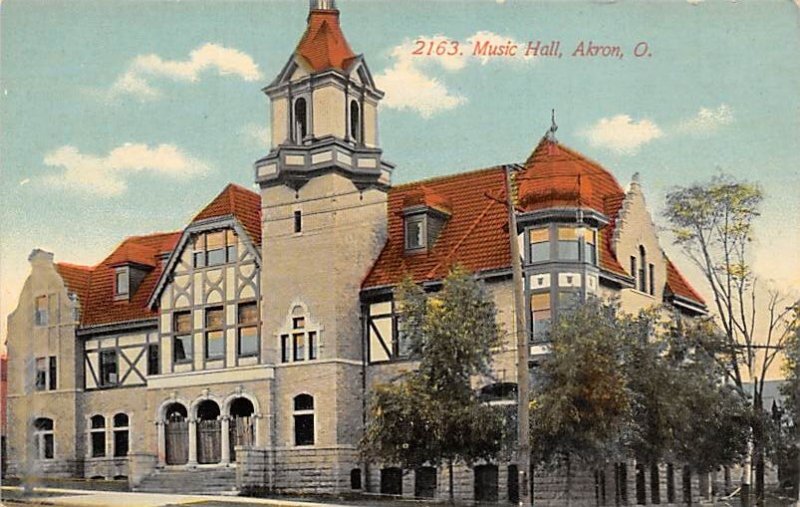 Music Hall Akron, Ohio OH