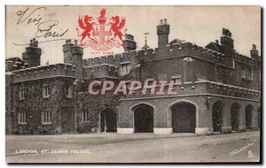 Old Postcard London St James Palace