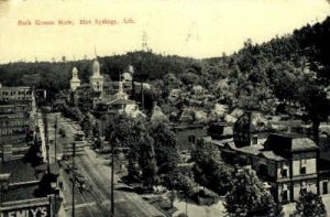 Bath House Row - Hot Springs National Park, Arkansas AR