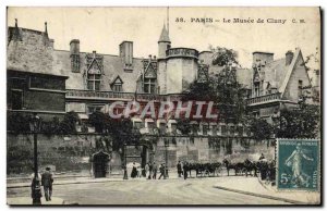 Old Postcard The Paris Musee De Cluny