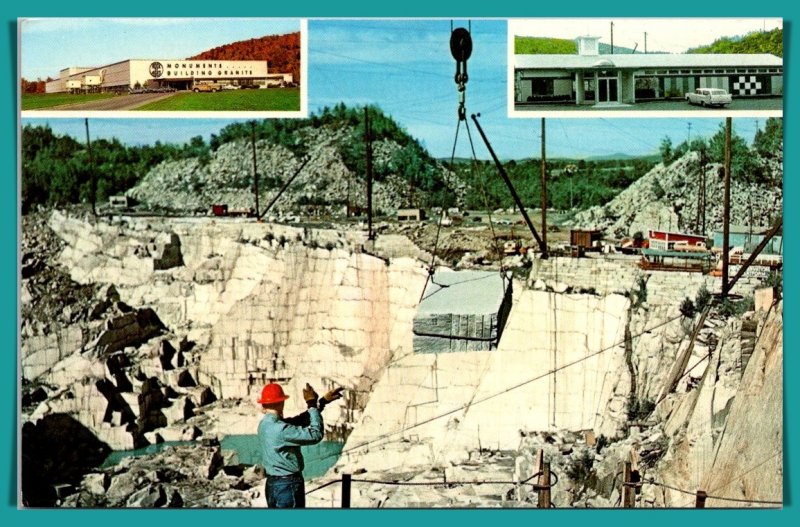 Vermont, Barre - Rock Of Ages Granite Quarry - [VT-182]