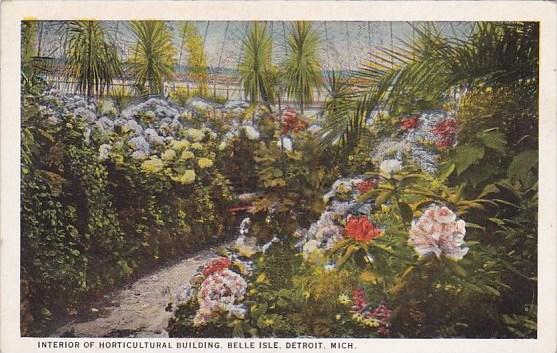 Interior Of Horticultural Building Belle Isle Detroit Michigan