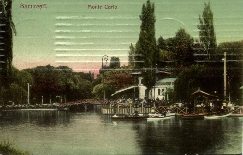 romania, BUCHAREST BUCURESTI, Monte Carlo (1907) Postcard