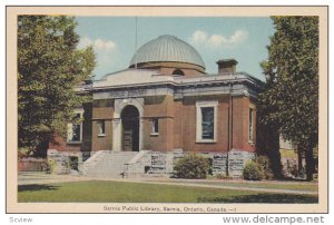 SARNIA, Ontario, Canada, 1910-1920s; Sarnia Public Library