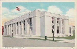 Illinois Decatur U S Post Office 1939