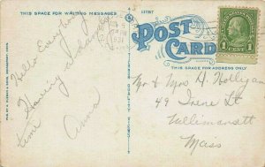 Along the Shore, Myrtle Beach, Milford, CT., Early Postcard, Used in 1931