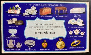 Mint USA Color Advertising Postcard Liptons Tea