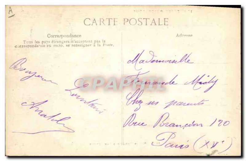 Old Postcard Folklore AUVERGNE PITTORESQUE. - 1435 Small Farmer Auvergne