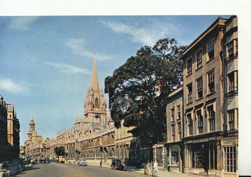 Oxfordshire Postcard - The High - Oxford - Ref 20781A