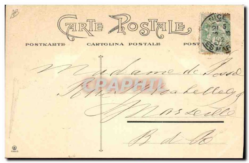 Old Postcard Fantasy Illustrator Woman Sheep Hat