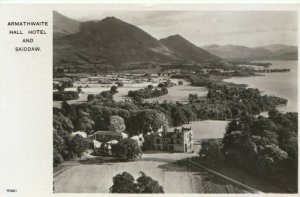 Cumbria Postcard - Aerial View of Armathwaite Hall Hotel and Skiddaw Ref TZ9936