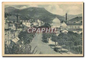 Old Postcard The Bourboule view Etablissement Thermal