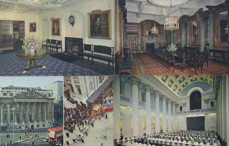 Mansion House London Lord Mayor Procession 4x Postcard s