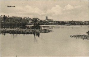 CPA PÉRONNE vue générale (25030)