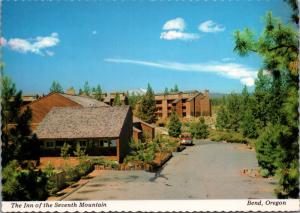 The Inn of the Seventh Mountain Bend Oregon OR Unused Vintage Postcard D41