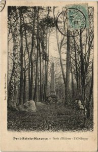 CPA pont-sainte-maxence foret d' Halatte - the obelisk (1207725) 