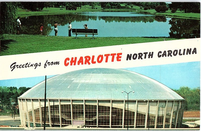 Chrome STADIUM SCENE Charlotte North Carolina NC AH8767