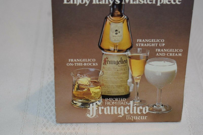 Frangelico Italy's Masterpiece Triangular Matchbox