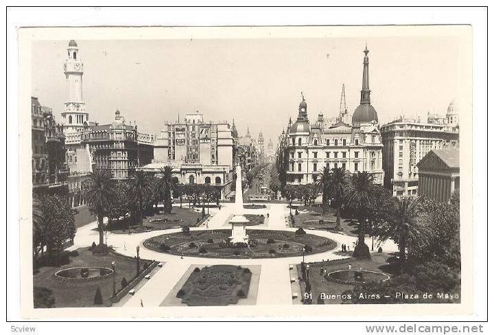 RP, Plaza De Mayo, Buenos Aires, Argentina, 1920-1940s