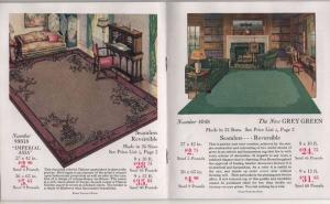 Early Catalog of OLSON DUO-VELVETY RUGS