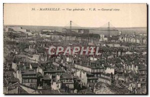 Old Postcard Marseille general view