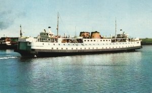 Veerboot Vlissingen Breskens Prinses Beatrix Ship Vintage Postcard 08.96