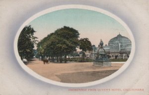 Gloucestershire Postcard - Promenade From Queen's Hotel, Cheltenham  RS23190