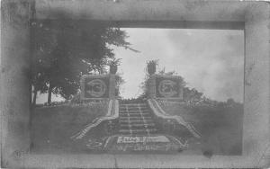 Como Park Floral Gate 1907 St Paul Minnesota RPPC real photo postcard 7306